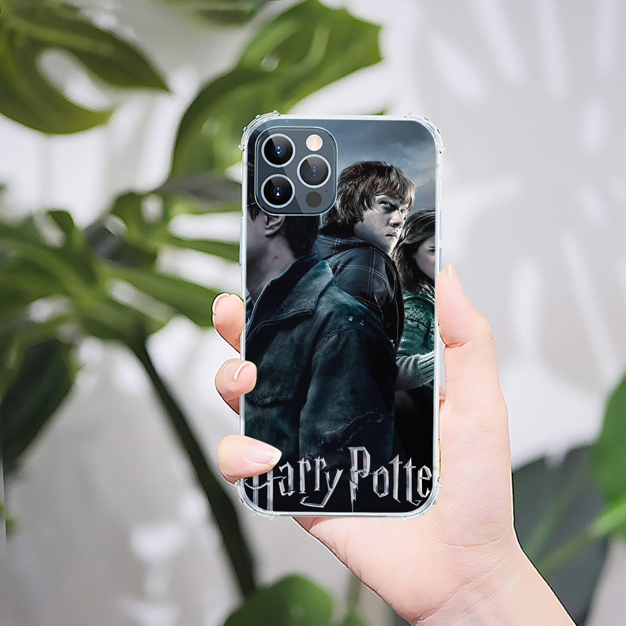 （画像用） Harry Potter ハリー・ポッターシリーズ 【iPhone 12シリーズ対応】透明スマホケース（クリアソフトケース）